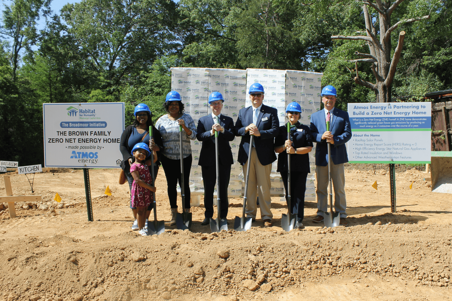 MS Habitat ZNE Groundbreaking