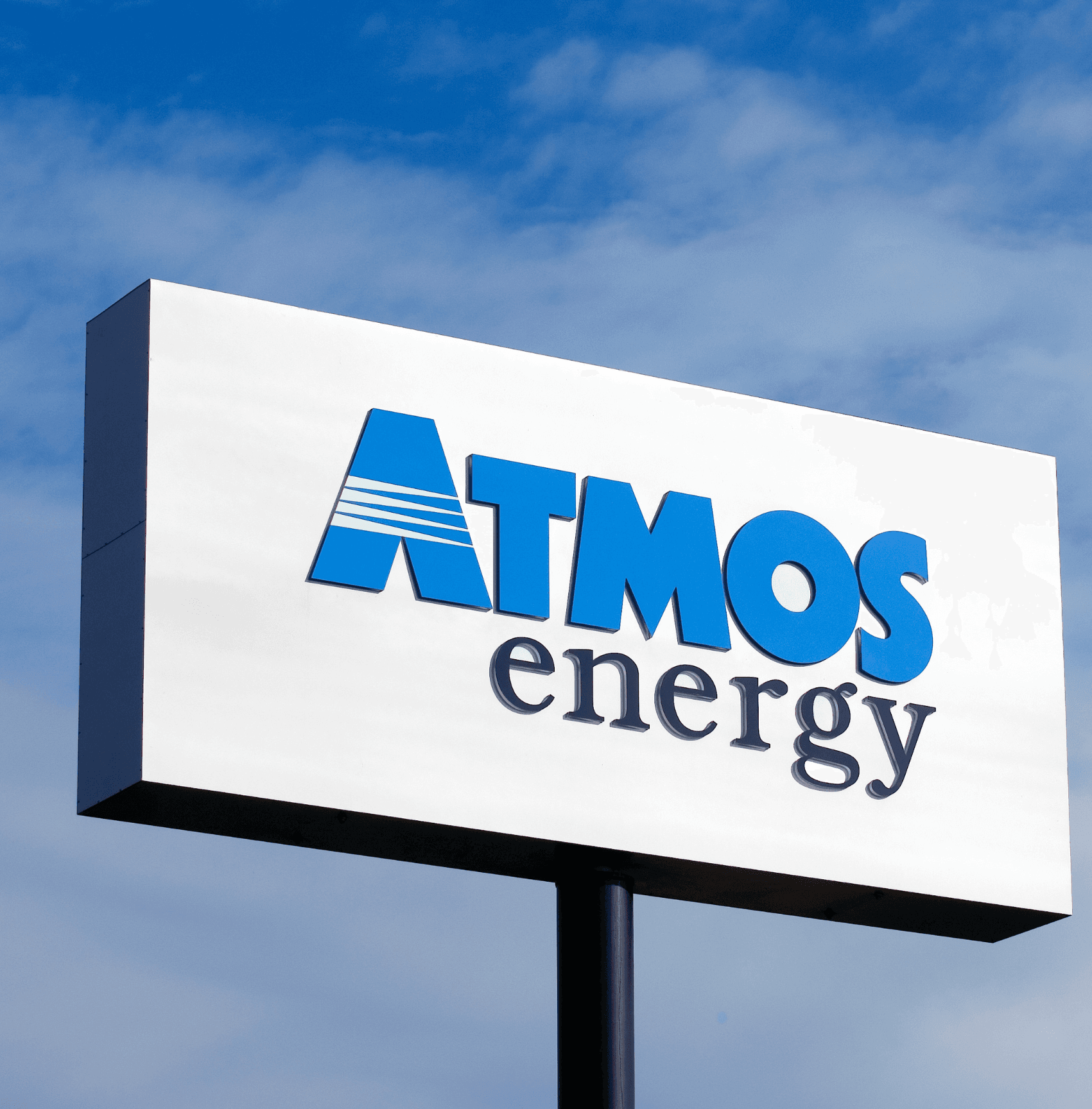 Atmos Energy logo sign