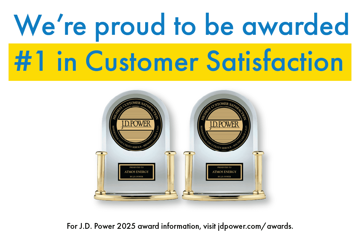 Two JD Power Award trophies with the text "We're proud to be awarded #1 in Customer Satisfaction"