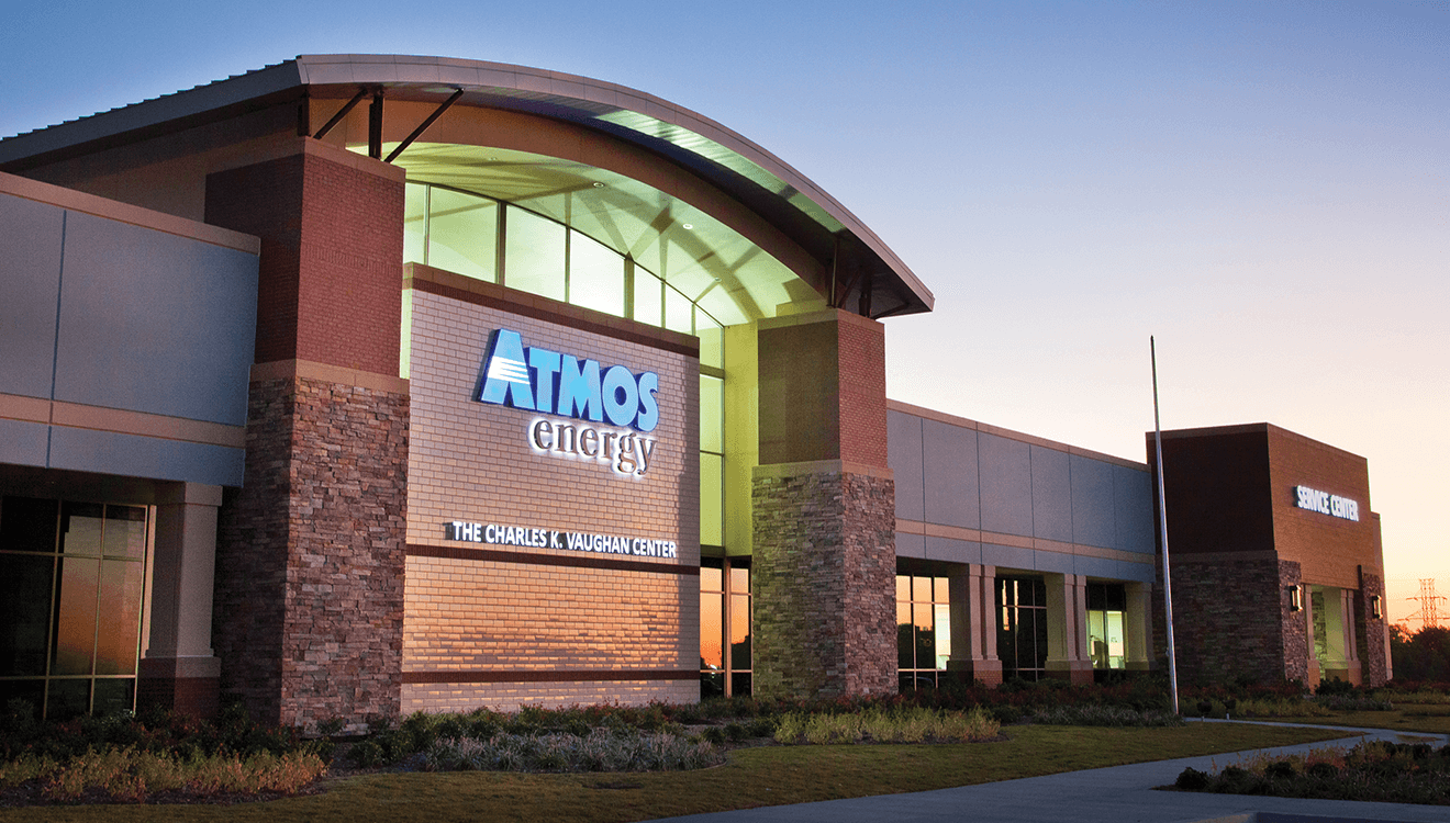 Front of the Charles K. Vaughan center in Plano Texas