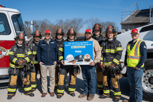 Atmos Energy supports local first responders