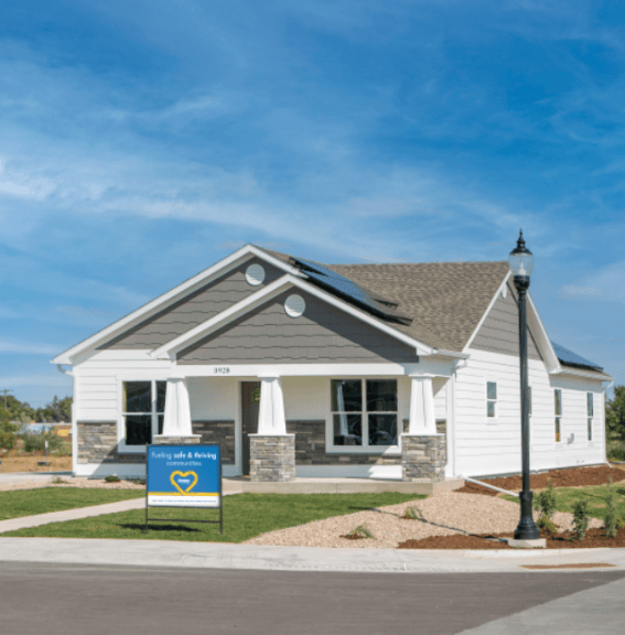 Zero Net Energy Home in Evans, CO